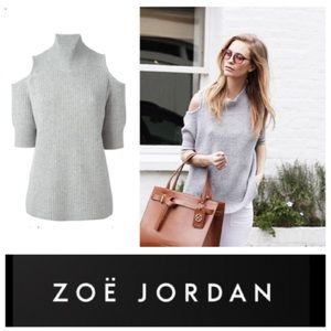 Zoe Jordan cashmere-blend Gondola cut-out sweater